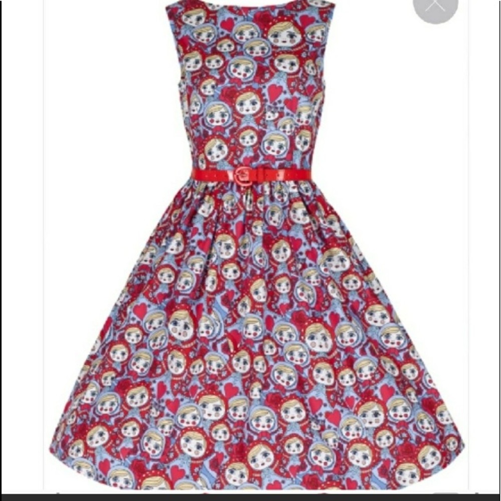 Lindy bop Russian doll dress
